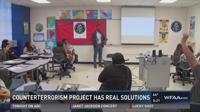 Counterterrorism project has real solutions