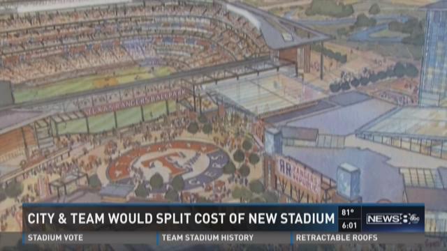 Taxpayers may help pay for the Rangers' $1bn ballpark – but at