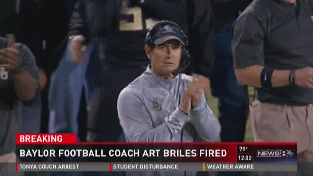 Briles Fired As Baylor Releases Findings On Sex Assault Scandal