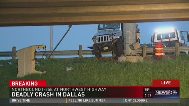 Driver dies after being ejected from Jeep during crash | wfaa.com