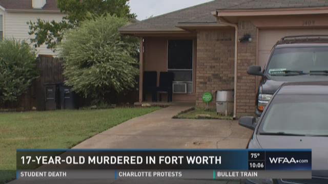 Teen found shot to death in driveway of his Fort Worth home | wfaa.com