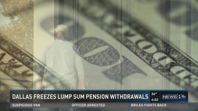 Retired Dallas officers, firefighters express fears after halt on DROP funds | wfaa.com