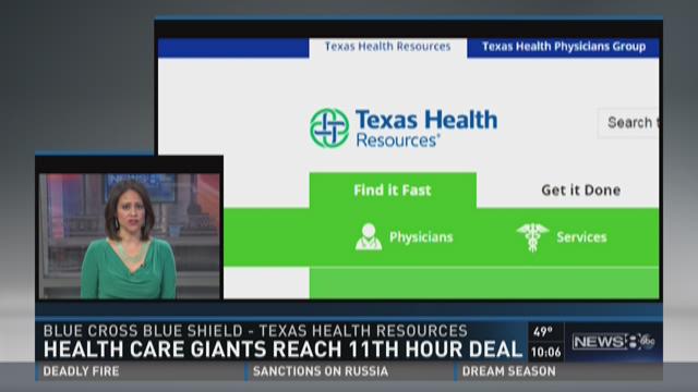 Healthcare giants reach 11th hour deal