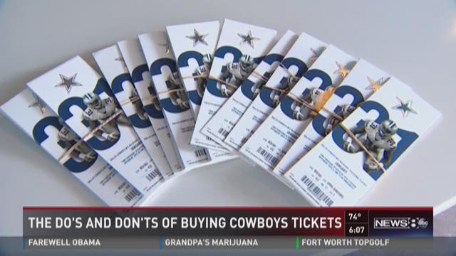 Brokers warn Cowboys fans to beware of fraudulent tickets