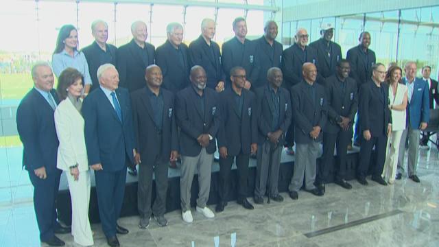 Cowboys Unveil Ring Of Honor Walk At The Star In Frisco - CBS Texas