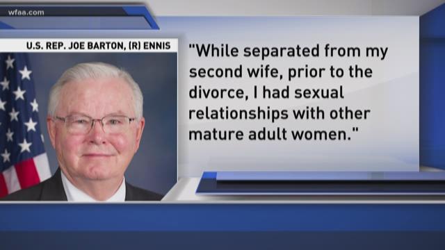 Us Rep Joe Barton Apologizes For Graphic Online Photo 